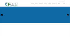 Desktop Screenshot of kaidy.co.uk